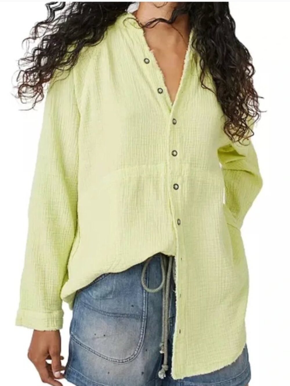 We the Free Summer Daydream Buttondown